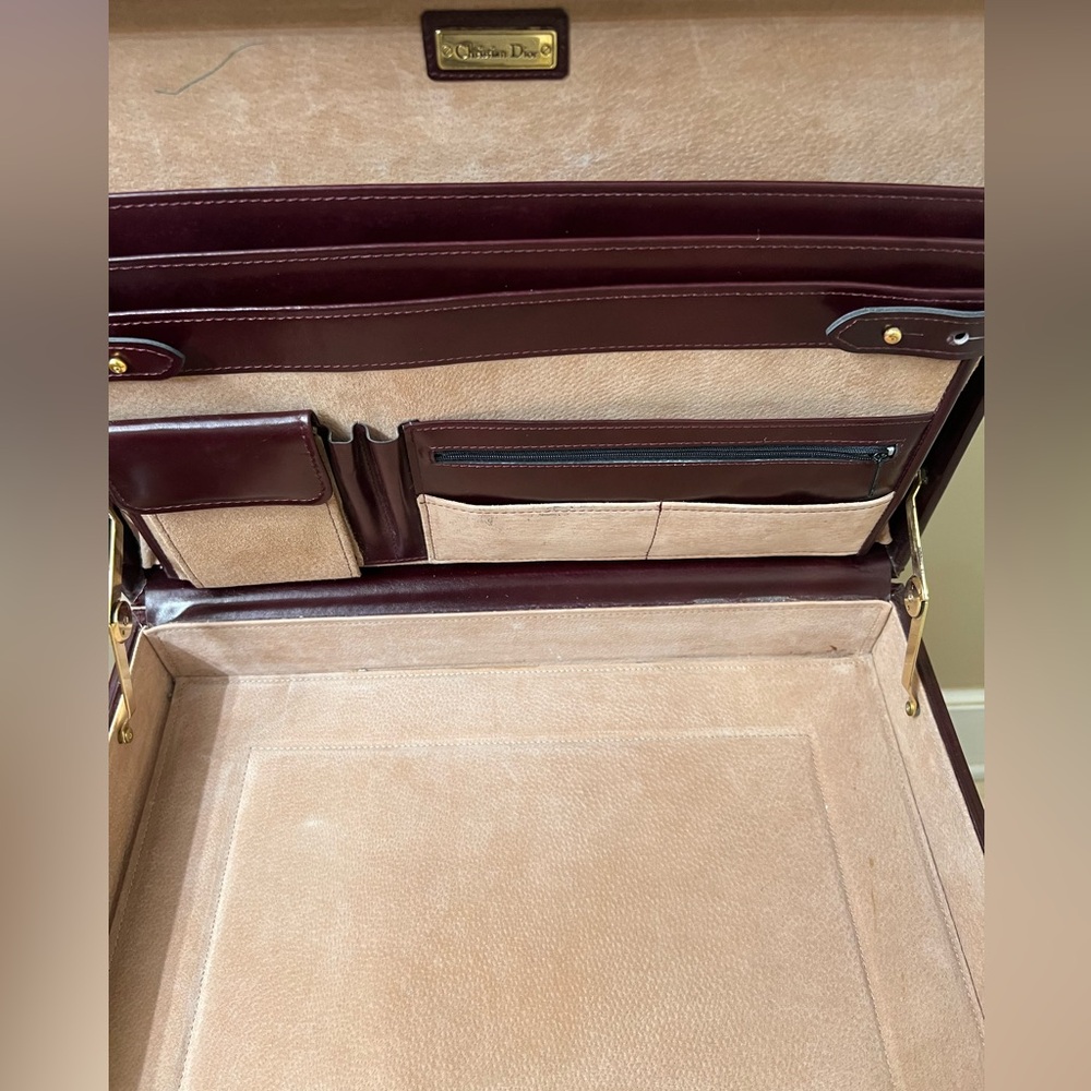 Christian Dior vintage (1975) Briefcase EUC - Picture 6 of 13